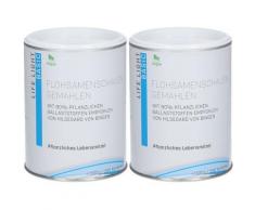 Life Light Flohsamen Schalen gemahlen x2 2x500 g Pulver