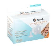 Ameda Customfit Borstschild 30.5mm-28.5mm 2 St Brusthütchen, -hauben, -schalen