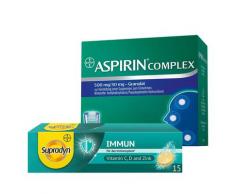 Aspirin Complex Granulat + Supradyn Immun 15 Brause 1 St Set
