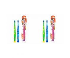 2x Elmex Kinder Zahnbürste Duo Pack 2x2 St