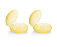 Medela Contact Brusth L+Ab x2 2x2 St Brusthütchen, -hauben, -schalen