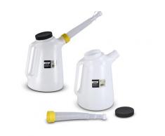 Enva 2x Ölkanne, Messkanne mit Ausgießer und Deckel - 5 L [Hersteller-Nr. 40986893]