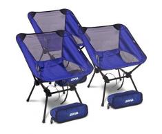Enva 3x Faltbarer Campingstuhl - Ultrakompakt [Hersteller-Nr. 40974587]