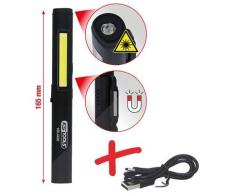 Ks Tools LED COB Stripe Inspektionslampe, UV-Spot LED + Laserpointer [Hersteller-Nr. 150.4400]