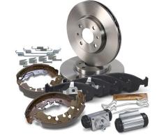 Bestprice Bremscheiben + Beläge + Backen + Zubehör VA+HA [Hersteller-Nr. 41838474] für Lancia, Chrysler, Fiat