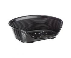 Ferplast Korb Siesta Deluxe schwarz - Set Größe 12: Korb + Füße