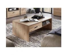 Couchtisch 110x65 cm Eiche teilmassiv Davos