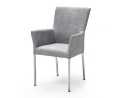 Armlehnstuhl grau,beige,blau,braun,gelb,grün,lila,orange,rosa,rot,schwarz,silber,türkis,weiß,wählbar Stoff QIARA von Empinio24