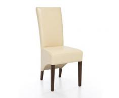 Esszimmerstuhl grau,beige,blau,braun,gelb,grün,lila,orange,rosa,rot,schwarz,silber,türkis,weiß,wählbar Echtleder KENZO von Empinio24