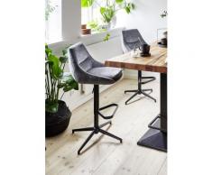 Barstuhl beige,braun,gelb,grau,grün,schwarz,silber,weiß,wählbar Stoff MINGUS von Bodahl