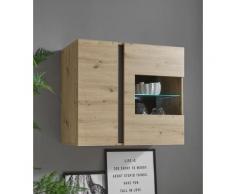 Hängeschrank 2-türig 97 cm breit Eiche Graphit CORATO