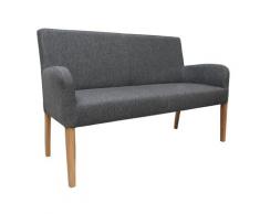 Sitzbank grau,beige,blau,braun,gelb,grün,lila,orange,rosa,rot,schwarz,silber,türkis,weiß,wählbar Stoff ALFO von Empinio24