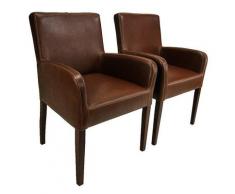 Armlehnstuhl grau,beige,blau,braun,gelb,grün,lila,orange,rosa,rot,schwarz,silber,türkis,weiß,wählbar Kunstleder ALFO von Empinio24