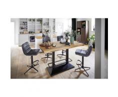 Bartisch in Industrial-Style Eiche massiv Roma Rustikale Eiche geölt 140x80 cm