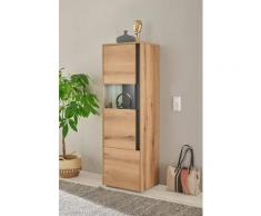 Vitrine Eiche 2-türig 50 cm Boston