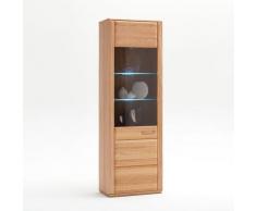 Vitrine Kernbuche 69 cm links Sanremo