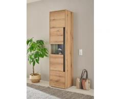 Vitrine Eiche 3-türig 50 cm Boston