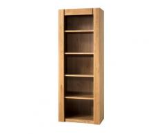 Bücherregal 75 cm Volo Eiche teilmassiv geölt