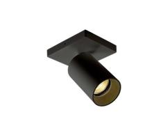 Deckenleuchte ANTIDARK, Schwarz, für Wohnzimmer, Aluminium