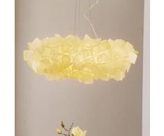 Pendelleuchte Slamp, Clizia, dimmbar, Weiß, für Wohnzimmer, Kunststoff Design