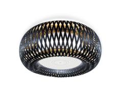Deckenleuchte Slamp, Kalatos, dimmbar, Schwarz, für Wohnzimmer, Kunststoff Design