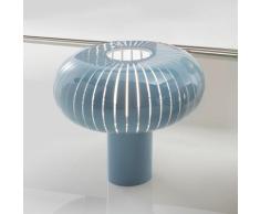 Tischleuchte Kartell, Teresa, dimmbar, Blau, für Wohnzimmer, Kunststoff Design