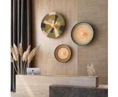 Wandleuchte Forestier, Parrot, dimmbar, Grün, für Wohnzimmer Design
