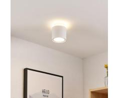 Deckenleuchte Arcchio, Walisa, dimmbar, Weiß, für Wohnzimmer, Aluminium Modern