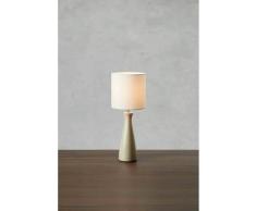 Tischleuchte Markslöjd, Beige, für Wohnzimmer, Stoff / Textil
