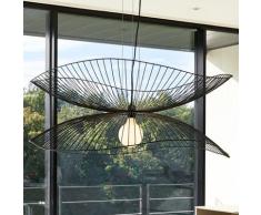 Pendelleuchte Forestier, Libellule L, dimmbar, Schwarz, für Wohnzimmer, Metall Design