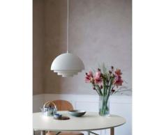 Pendelleuchte Warm Nordic, Milieu Colour, dimmbar, Weiß, für Wohnzimmer, Metall Skandinavisch