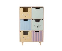 Zubehör Bloomingville, Beige, für Kinderzimmer, Holz