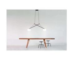 Pendelleuchte Serien Lighting, dimmbar, Schwarz, für Wohnzimmer, Glas