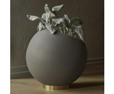 Pflanzenkasten AYTM, Globe, Beige, Aluminium Design