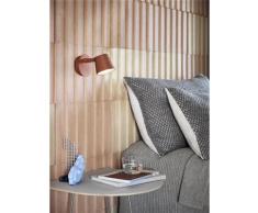Wandleuchte Muuto, dimmbar, Grau, für Wohnzimmer, Aluminium