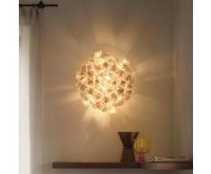Wandleuchte Slamp, Clizia Mama Non Mama, dimmbar, Gold / Messing, für Wohnzimmer, Kunststoff Design