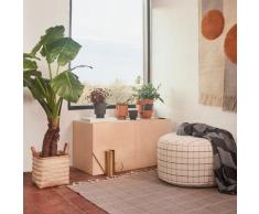Pflanzenkasten OYOY Living Design, Inka Kana, Beige, für Wohnzimmer, Keramik Design