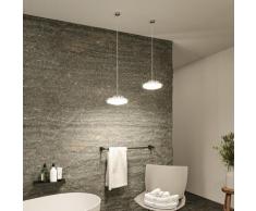 Pendelleuchte Paulmann, Luena, Metallisch, für Badezimmer, Metall Modern