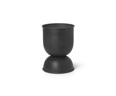 Pflanzenkasten ferm LIVING, Hourglass, Schwarz, Metall