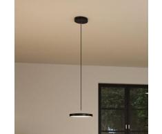 Pendelleuchte Paulmann, Hildor, dimmbar, Schwarz, für Esszimmer, Metall Modern