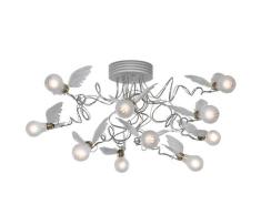 Deckenleuchte Ingo Maurer, Birdie's Nest, dimmbar, Metallisch, für Wohnzimmer, Metall Design