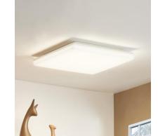 Deckenleuchte PRIOS, Artin, Weiß, für Badezimmer, Kunststoff Modern