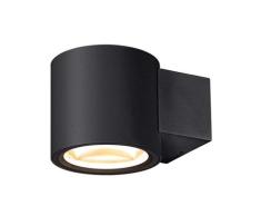 Wandleuchte SLV, dimmbar, Schwarz, für Flurbereich, Aluminium