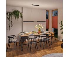 Pendelleuchte Paulmann, Aptare, dimmbar, Schwarz, für Wohnzimmer, Metall Modern