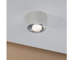 Deckenleuchte Paulmann, Argun, dimmbar, Weiß, für Wohnzimmer, Metall Modern