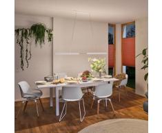 Pendelleuchte Paulmann, Aptare, dimmbar, Weiß, für Wohnzimmer, Metall Modern