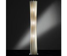 Stehleuchte Slamp, Bach, dimmbar, Gold / Messing, für Wohnzimmer, Kunststoff Design