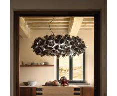 Pendelleuchte Slamp, Clizia Mama Non Mama, dimmbar, Schwarz, für Wohnzimmer, Kunststoff Design
