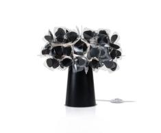 Tischleuchte Slamp, Clizia Mama Non Mama, Schwarz, für Wohnzimmer, Kunststoff Design
