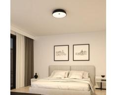 Deckenleuchte Paulmann, Jaron, dimmbar, Schwarz, für Wohnzimmer, Metall Modern